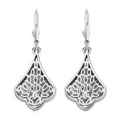 Tansanit Ohrringe 925 Silber Platiniert Ca. 4.05 Ct -Schmuck Shoplc 7272264 4