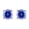 RHAPSODY AAAA Tansanit Ohrringe, Zertifiziert Und Geprüft, 950 Platin Ca. 1.10 Ct -Schmuck Shoplc 7272413