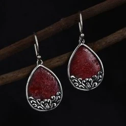 Royal Bali Kollektion - Korallen Ohrringe, 925 Silber -Schmuck Shoplc 7273774 1