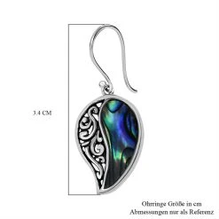 Royal Bali Kollektion - Abalone Muschel Ohrringe, 925 Silber 11 Royal Bali Kollektion - Abalone Muschel Ohrringe, 925 Silber -Schmuck Shoplc 7273814 4