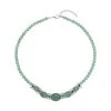 Grüne Aventurin Halskette, Ca. 45 Cm, Ca. 124.90 Ct -Schmuck Shoplc 7280796