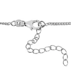 Natürliches Mehrfarbiges Turmalin Und Moissanit Collier, Ca. 45 Cm, 925 Silber Platiniert, Ca. 28.75 Ct -Schmuck Shoplc 7281180 4
