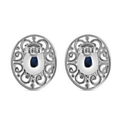 Royal Bali Kollektion - Kyanit Ohrringe 925 Silber Ca. 3.20 Ct -Schmuck Shoplc 7301798 4