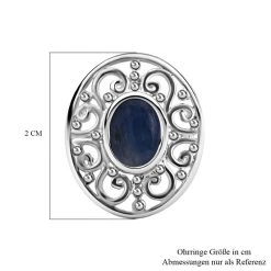 Royal Bali Kollektion - Kyanit Ohrringe 925 Silber Ca. 3.20 Ct -Schmuck Shoplc 7301798 5
