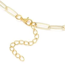 Rosenquarz Halskette 50 Cm Messing Ca. 42.00 Ct -Schmuck Shoplc 7313718 4