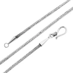 Royal Bali Kollektion - Tulang Naga Halskette, Ca. 50 Cm, 925 Silber Ca. 16,80g -Schmuck Shoplc 7315572 3