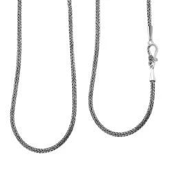 Royal Bali Kollektion - Tulang Naga, 925 Silber Halskette Ca. 60 Cm Ca. 19,37g