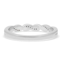 Diamant Ring 925 Silber Platiniert (Größe 16.00) Ca. 0,10 Ct -Schmuck Shoplc 7320770 4