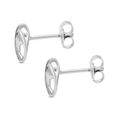 Rote Diamant Ohrstecker, 925 Silber Platiniert, Ca. 0,15 Ct -Schmuck Shoplc 7322363 3