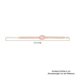 Rosenquarz, Weißer Kristall Armband Ca. 19 Cm Reiner Edelstahl, Ca. 10.01 Ct -Schmuck Shoplc 7325155 5