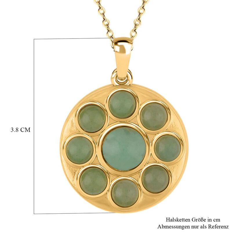 Roter Achat Halskette, Ca. 50 Cm Edelstahl Ca., Goldfarben 5.00 Ct 8 Roter Achat Halskette, Ca. 50 Cm Edelstahl Ca., Goldfarben 5.00 Ct – Bild 6