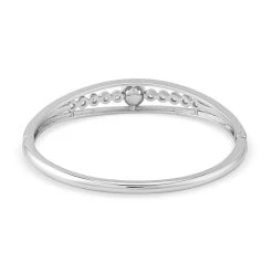 Weißer Zirkonia, Weiße Muschelkernperle Armreif Ca. 18 Cmca. 0.50 Ct -Schmuck Shoplc 7328189 4