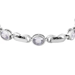 Weißes Zirkonia-Armband, Ca. 19.5 Cm 10.00 Ct -Schmuck Shoplc 7328206 2