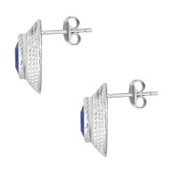 Tansanit Zirkonia Ohrringe, Reiner Edelstahl, Ca. 7.50 Ct -Schmuck Shoplc 7340121 4