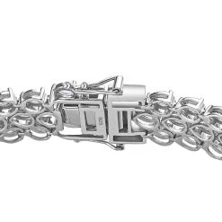 Tansanit Armband, Ca. 19 Cm, 925 Silber Platiniert Ca. 14.85 Ct 8 Tansanit Armband, Ca. 19 Cm, 925 Silber Platiniert Ca. 14.85 Ct -Schmuck Shoplc 7425480 3