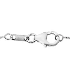 Anthill Granat Und Zirkon-Halskette, 45 Cm, 925 Silber Platiniert Ca. 3,65 Ct -Schmuck Shoplc 7441636 4