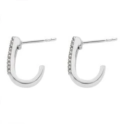 Diamant Ohrringe 925 Silber Platiniert Ca. 0,25 Ct -Schmuck Shoplc 7442506 3