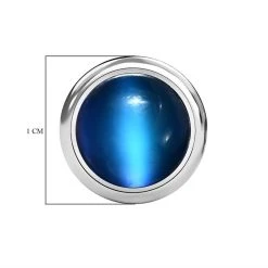 Aurora Mondstein Ohrringe 925 Silber Platiniert Ca. 3.02 Ct -Schmuck Shoplc 7479695 5