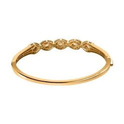 AA Natürlicher Goldener Tansanit, Weißer Zirkon Armreif Ca. 19 Cm 925 Silber Gelbgold Vermeil Ca. 4.37 Ct 12 AA Natürlicher Goldener Tansanit, Weißer Zirkon Armreif Ca. 19 Cm 925 Silber Gelbgold Vermeil Ca. 4.37 Ct -Schmuck Shoplc 7487490 4