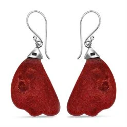 Royal Bali Kollektion - Koralle Ohrringe, 925 Silber -Schmuck Shoplc 7513312 3