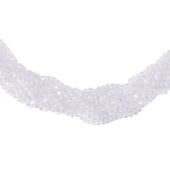 Weiße Facettierte Glaskugel Strang Halskette Ca. 45+5 Cm 9 Weiße Facettierte Glaskugel Strang Halskette Ca. 45+5 Cm -Schmuck Shoplc 7519278 2