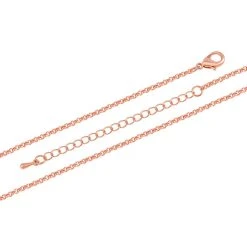 Glitzernde Weiße Kristall-Lariat-Halskette Mit Blättern, Ca. 50 Cm Reines Messing, Weiß -Schmuck Shoplc 7522989 3