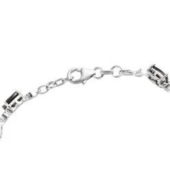 Elite Shungit Armband Ca. 20 Cm 925 Silber Platiniert Ca. 7,25 Ct -Schmuck Shoplc 7525031 3