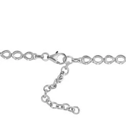 AA Tansanit Halskette, Ca. 45 Cm, 925 Silber Platiniert, Ca. 8.86 Ct -Schmuck Shoplc 7526920 4