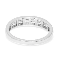 Weißer Diamant Ring, 925 Silber Platiniert, (Größe 17.00), Ca. 0.33 Ct -Schmuck Shoplc 7536048 4