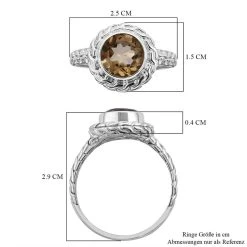 Royal Bali - Citrin Ring, 925 Silber, (Größe 17.00) Ca. 2.56 Ct 13 Royal Bali - Citrin Ring, 925 Silber, (Größe 17.00) Ca. 2.56 Ct -Schmuck Shoplc 7536819 5