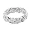 925 Silber Ring, (Größe 19.00) Ca. 4,10g -Schmuck Shoplc 7537170