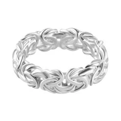 925 Silber Ring, (Größe 19.00) Ca. 4,10g -Schmuck Shoplc 7537170 5