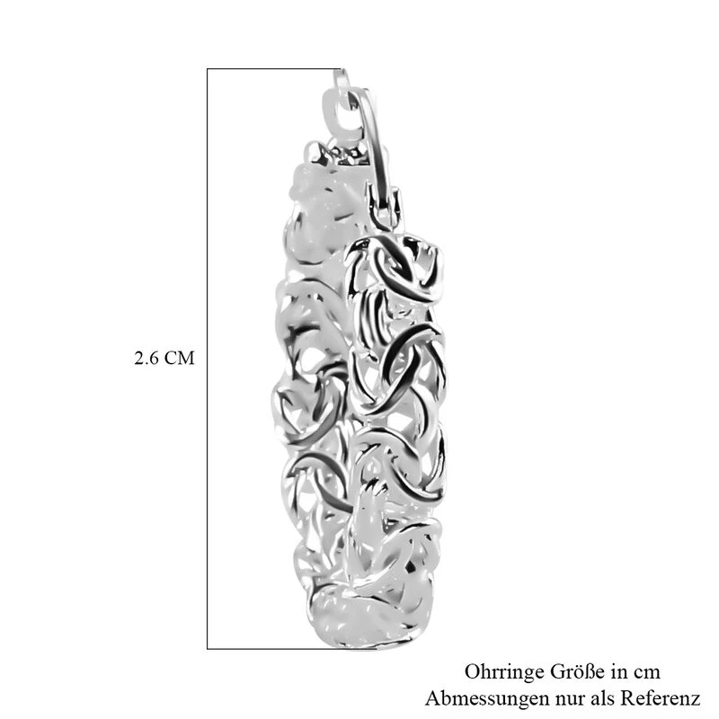 Royal Bali - 925 Silber Ohrringe Ca. 6,00g 7 Royal Bali - 925 Silber Ohrringe Ca. 6,00g – Bild 5
