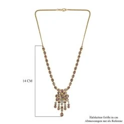 Rose De France Amethyst Halskette, Ca. 45 Cm, 925 Silber Vergoldet, Ca. 18.84 Ct -Schmuck Shoplc 7546968 4