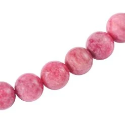 AAA Rhodochrosit, Roter Granat Halskette Ca. 50 Cm 925 Silber Rhodiniert Ca. 413.09 Ct -Schmuck Shoplc 7549407 2