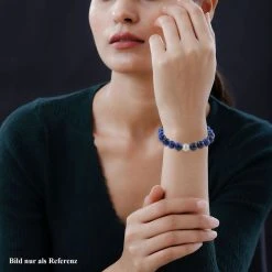 Tigerauge Flexibles Armband, 925 Silber Rhodiniert, Ca. 160.00 Ct -Schmuck Shoplc 7549978 2