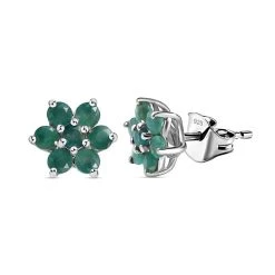 Grandidierit Ohrringe 925 Silber Platiniert Ca. 1.06 Ct -Schmuck Shoplc 7552154 3