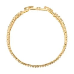 Weißes Zirkonia Armband, Ca. 16.5 Cm Reines Messing Ca. 8.00 Ct -Schmuck Shoplc 7552468 3