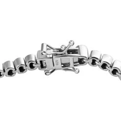 Weißes Diamant Armband Ca. 18 Cm 925 Silber Platiniert Ca. 0.25 Ct -Schmuck Shoplc 7552921 3