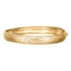 Diamantschliff, 925 Silber Gelbes Gold Armreif, Ca. 19 Cm -Schmuck Shoplc 7555331