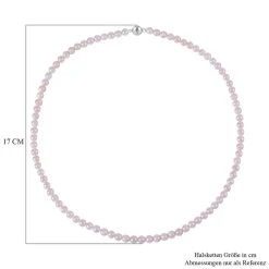 Japanische AAA Akoya Perle Halskette, Ca. 50 Cm 925 Silber Rhodiniert -Schmuck Shoplc 7561664 3