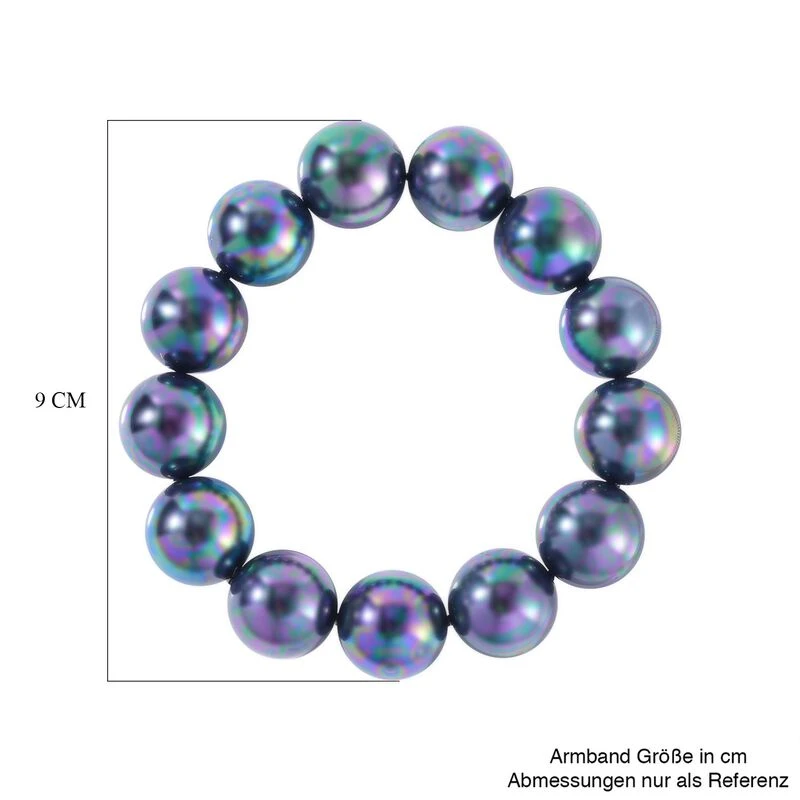 Tahiti Muschelkernperle Armband, 18 Cm 6 Tahiti Muschelkernperle Armband, 18 Cm – Bild 4