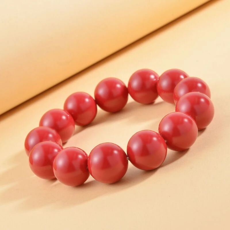 Korallen Muschelperle Armband, 18 Cm 4 Korallen Muschelperle Armband, 18 Cm – Bild 2