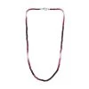 Afrikanischer Rubin (Fissure Gefüllt) Halskette Ca. 45 Cm 925 Silber Ca. 65.00 Ct -Schmuck Shoplc 7567083