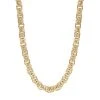 Designer Inspirierte 925 Silber Gelbgold Vermeil Halskette, Ca. 45 Cm Ca. 38,00g -Schmuck Shoplc 7569069