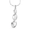 925 Silber Halskette Ca. 45 Cm Ca. 7,30g -Schmuck Shoplc 7569077