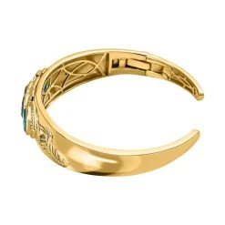 Paraiba Pfau Triplet Quarz, Natürlicher Chromdiopsid Armreif, Ca. 19 Cm 925 Silber Vergoldet Ca. 8.68 Ct -Schmuck Shoplc 7569911 3