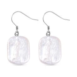 Weiße Süßwasser Perle Ohrringe 925 Silber Rhodiniert 10 Weiße Süßwasser Perle Ohrringe 925 Silber Rhodiniert -Schmuck Shoplc 7572128 3