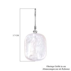 Weiße Süßwasser Perle Ohrringe 925 Silber Rhodiniert 11 Weiße Süßwasser Perle Ohrringe 925 Silber Rhodiniert -Schmuck Shoplc 7572128 4