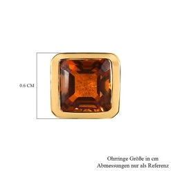 AA Madeira Citrin Ohrringe 925 Silber Vergoldet Ca. 1.20 Ct 11 AA Madeira Citrin Ohrringe 925 Silber Vergoldet Ca. 1.20 Ct -Schmuck Shoplc 7572484 4